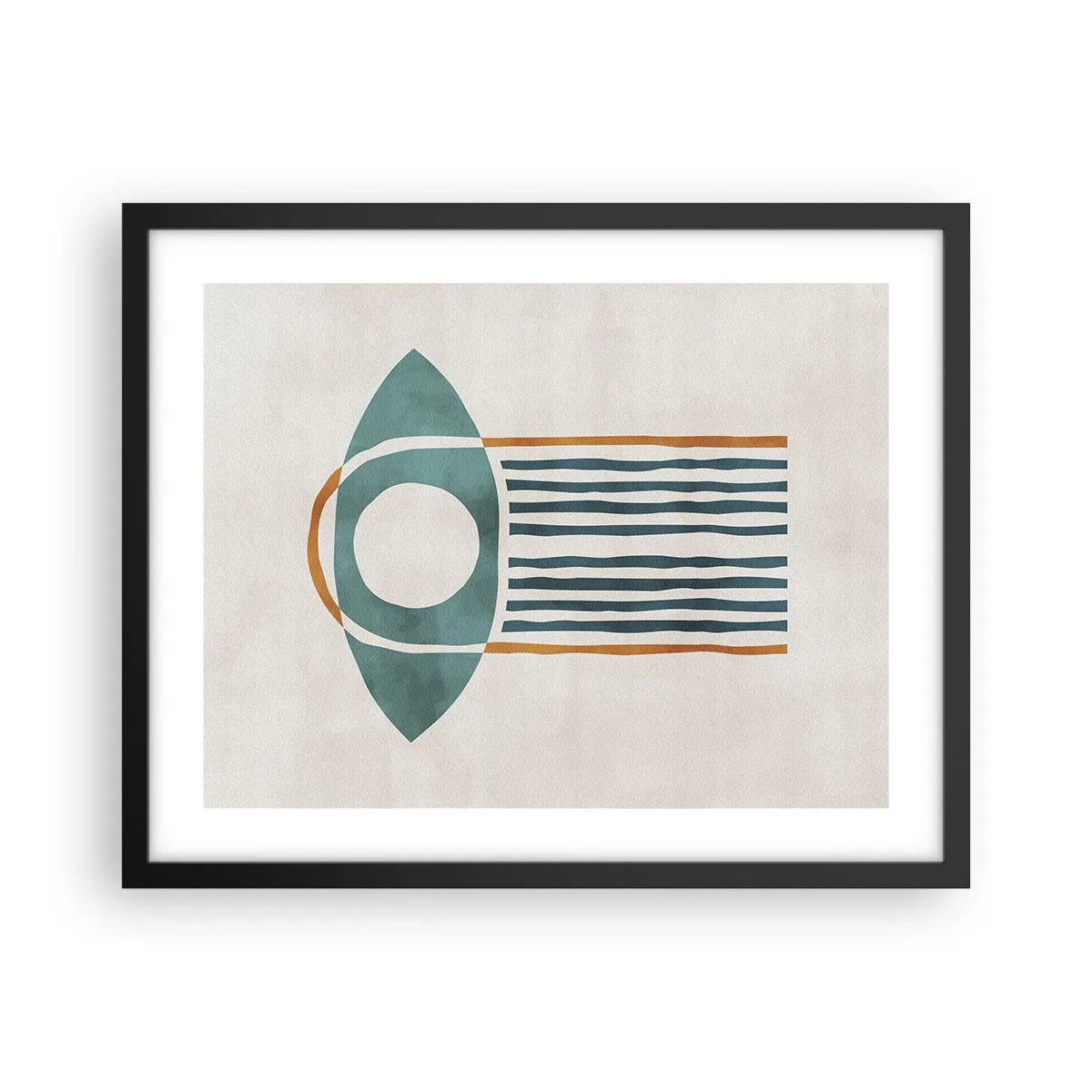 Poszter fehér keretben - Jelek és rituálék - 50x40 cm