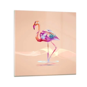 Üveg kép - A jó érzelmek madara - 50x50 cm