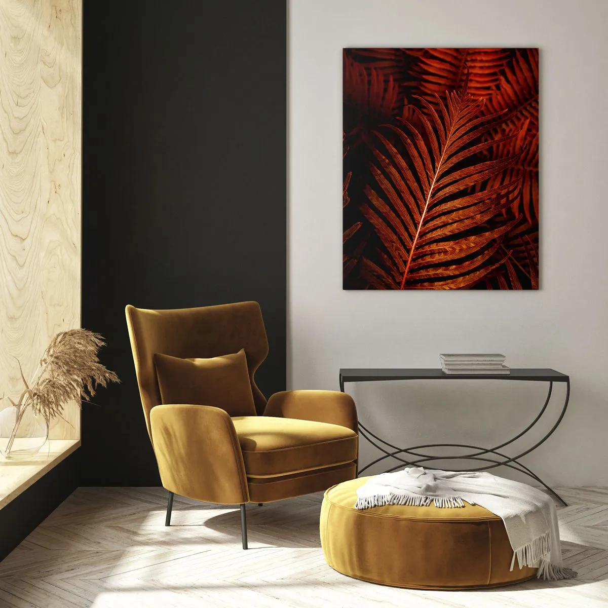 Üveg kép - Az élet vörös színe - 50x70 cm