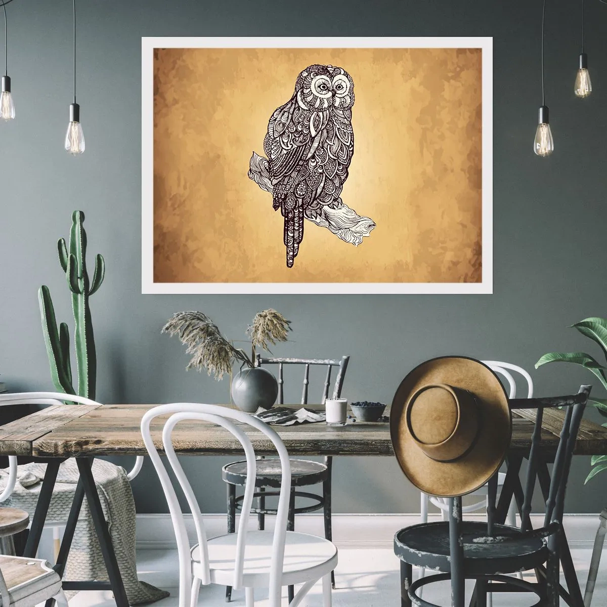 Poszter - A bölcsesség bonyolult díszei - 91x61 cm