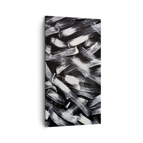 Vászonkép - Absztrakció az ipari szellemben - 45x80 cm