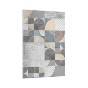 Üveg kép - Kerámia fantázia - 70x100 cm