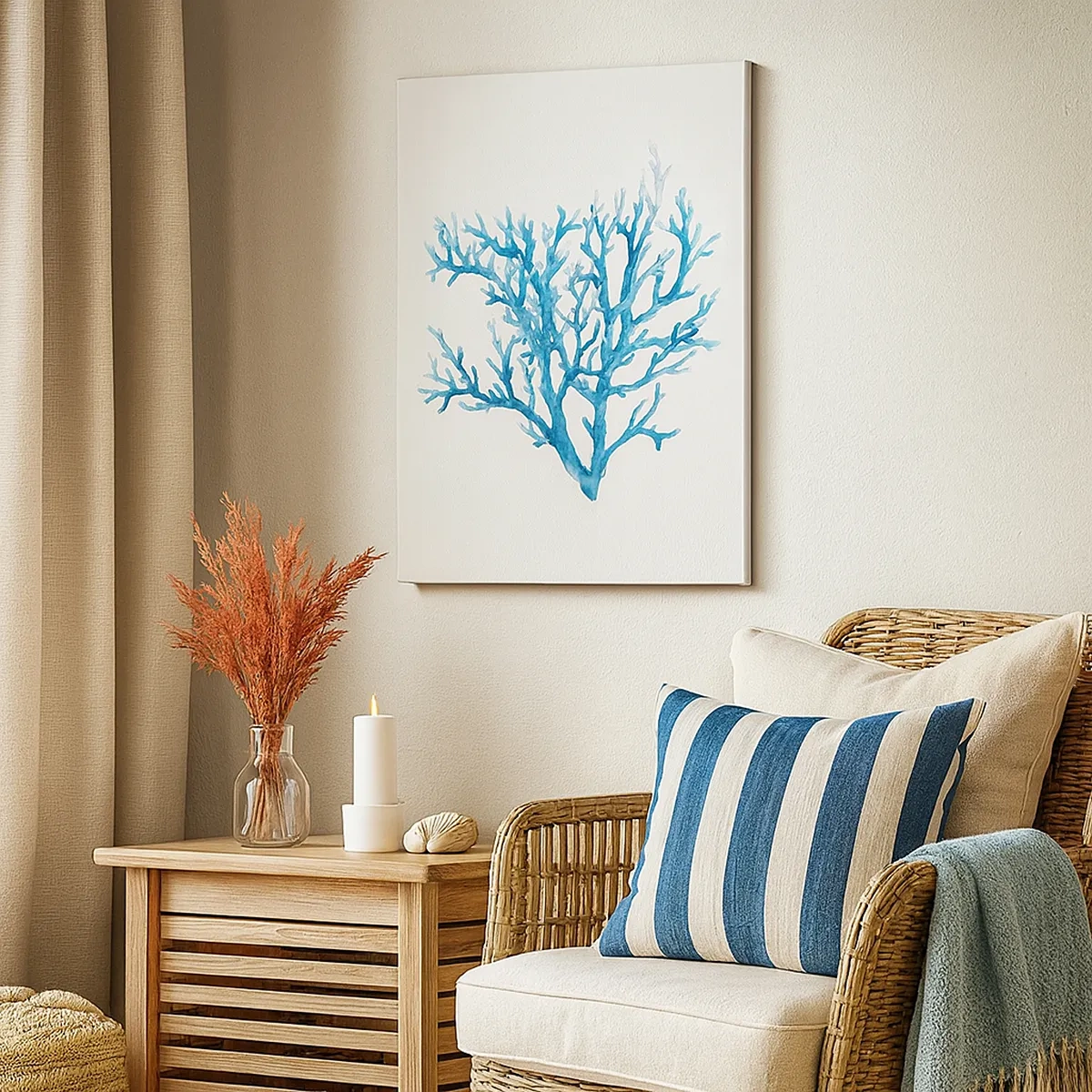 Vászonkép - Tengeri filigrán - 50x70 cm