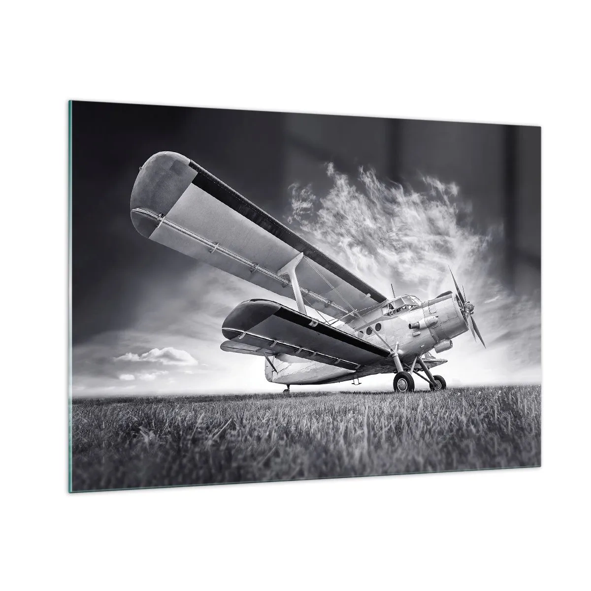 Üveg kép - A szárnyas vándor - 100x70 cm