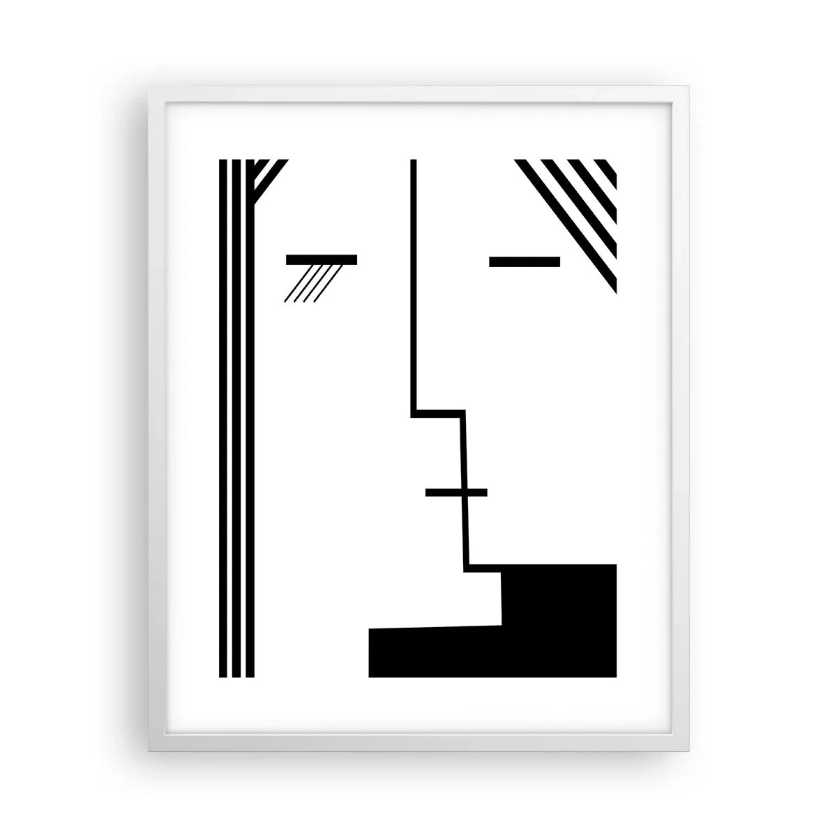 Poszter fekete keretben - Egyszerűen egy csók - 40x50 cm
