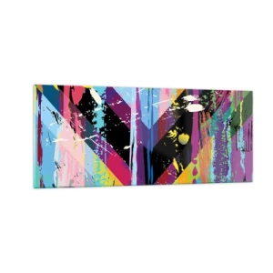 Üveg kép - Fentről lefelé - 100x40 cm