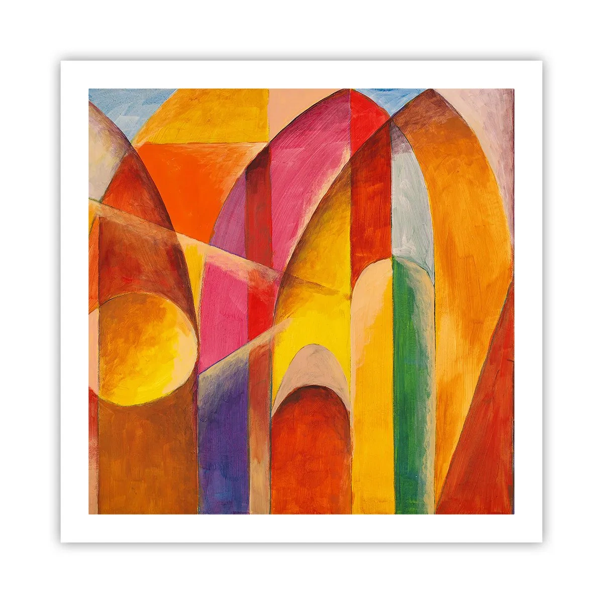 Poszter - A nap katedrálisa - 60x60 cm