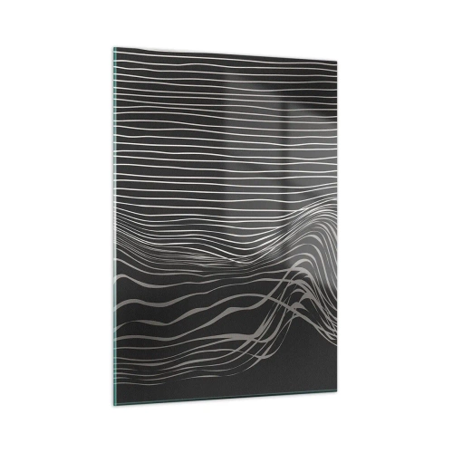 Üveg kép - Ritmus és akcentus - 50x70 cm