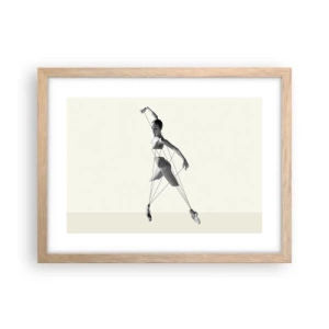 Poszter világos tölgy keretben - A világ színházában - 40x30 cm