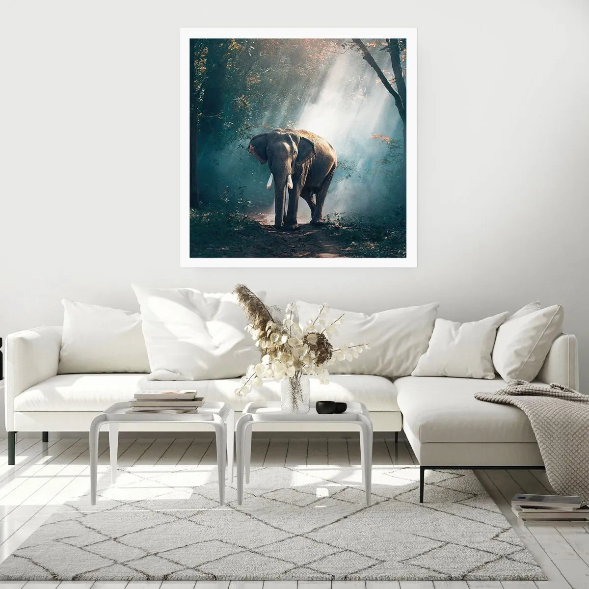 Poszter - Nyugodt séta - 60x60 cm