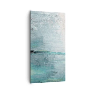 Vászonkép - Vízszintesen kék színben - 65x120 cm