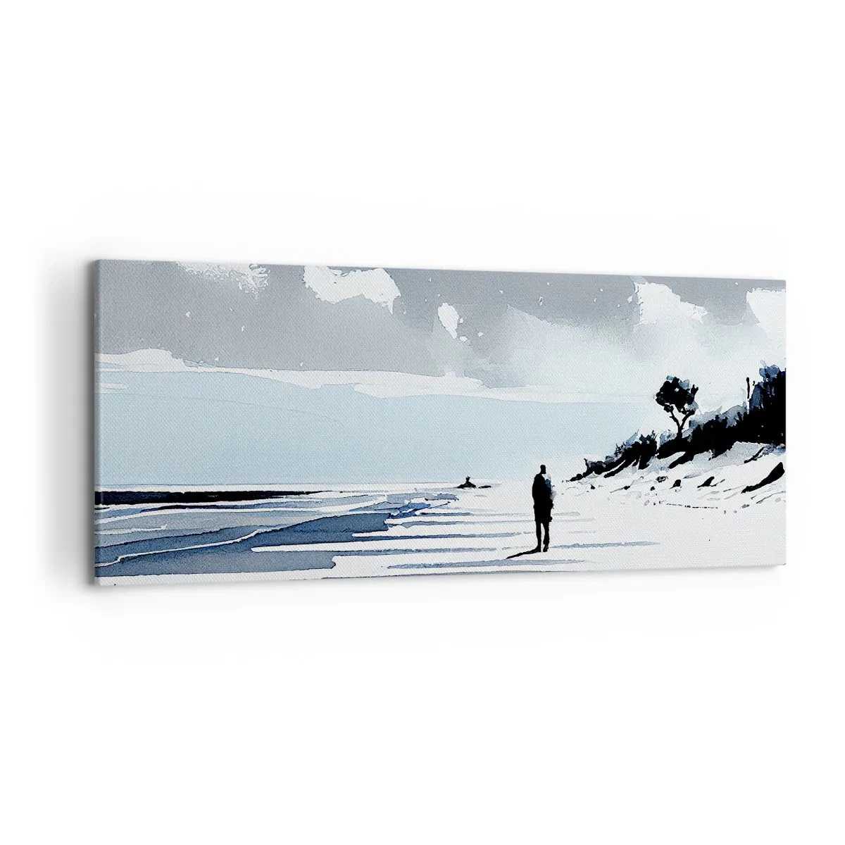 Vászonkép - Egyedül - 120x50 cm