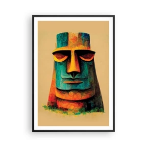 Poszter fehér keretben - Szoborszerű és mégis szimpatikus - 70x100 cm