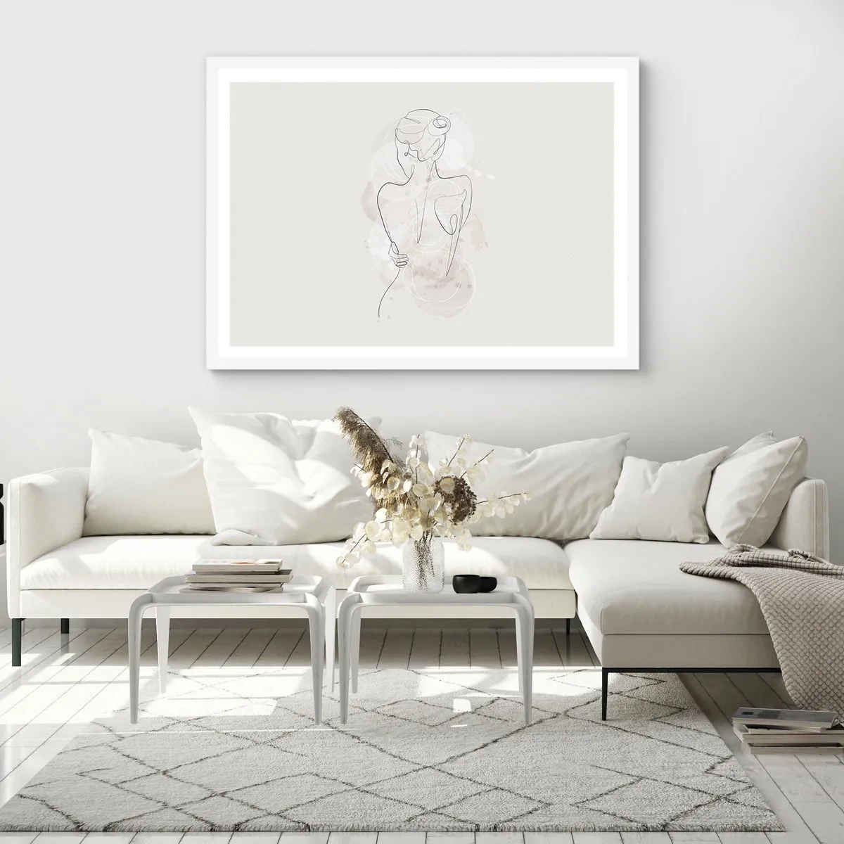 Poszter fekete keretben - Mint egy érzékeny hangszer - 70x50 cm