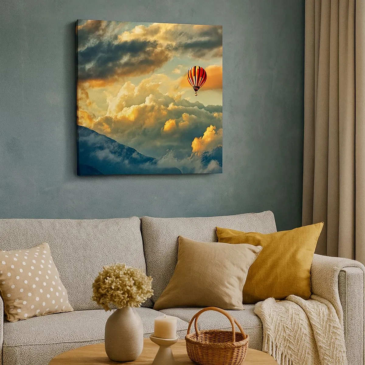 Vászonkép - Azért repülök, mert akarok - 30x30 cm