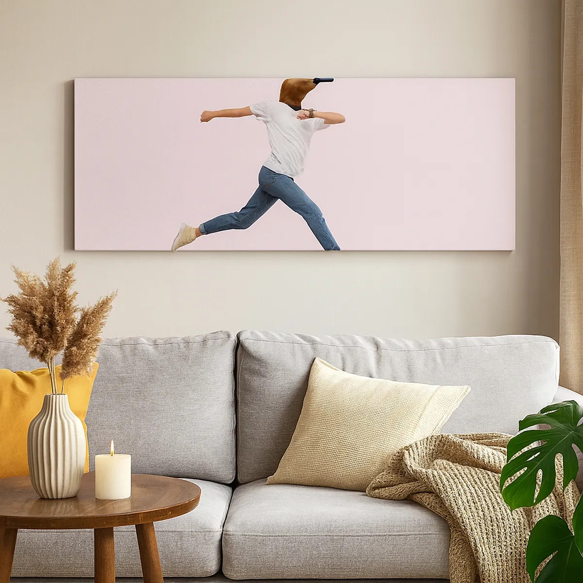 Vászonkép - Egy csipetnyi abszurditás - 30x30 cm