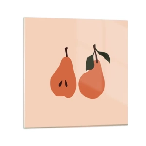 Üveg kép - Maga az édesség - 60x60 cm