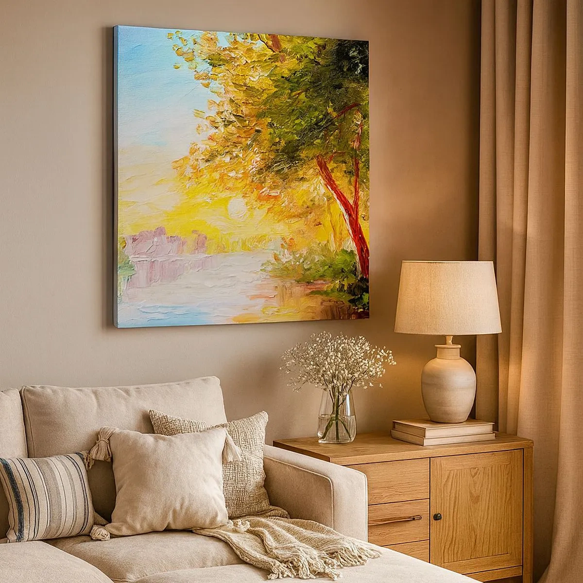 Vászonkép - Et in Arcadia ego - 30x30 cm