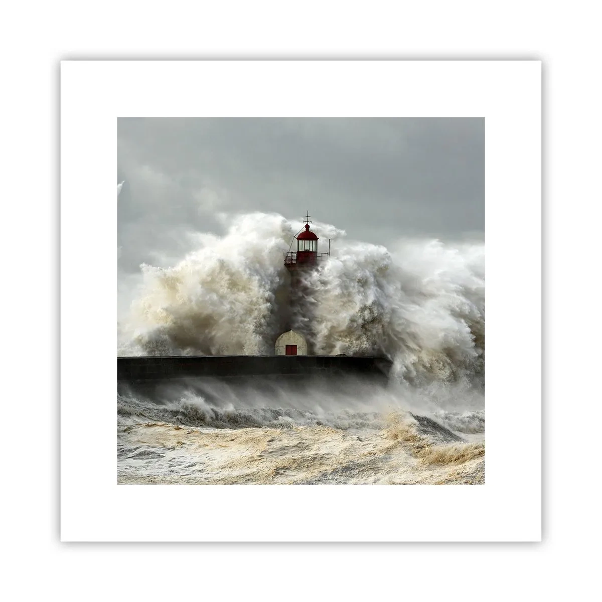 Poszter - Az óceán haragja - 30x30 cm