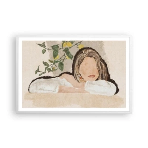 Poszter fekete keretben - Déli szépség - 91x61 cm