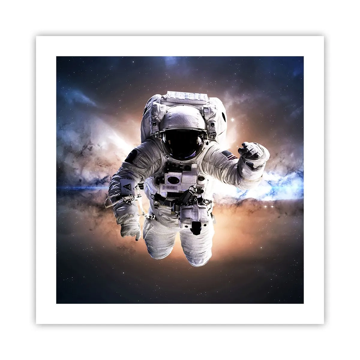 Poszter - Üdvözlet az űrből - 50x50 cm