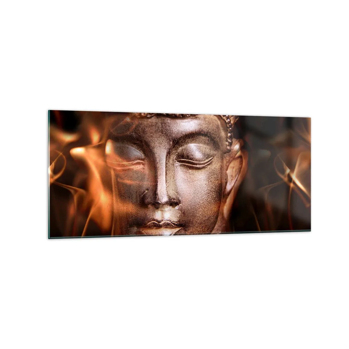 Üveg kép - Csak itt és most létezik - 120x50 cm