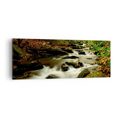 Vászonkép - Mint folyékony ezüst - 140x50 cm