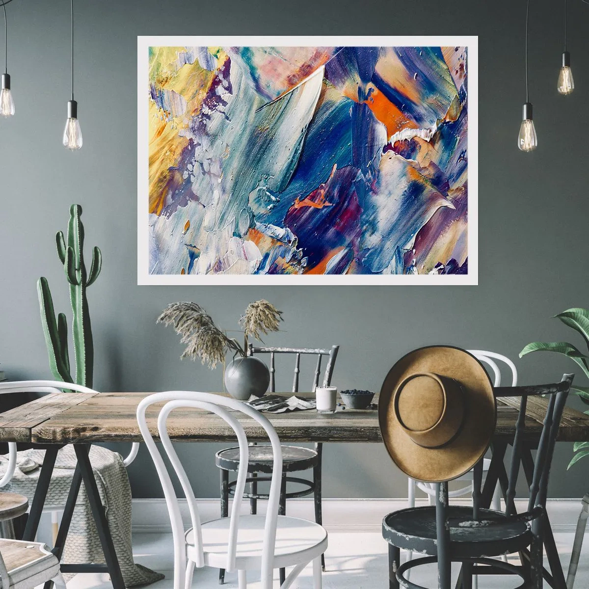 Poszter - Színkavalkád - 70x50 cm