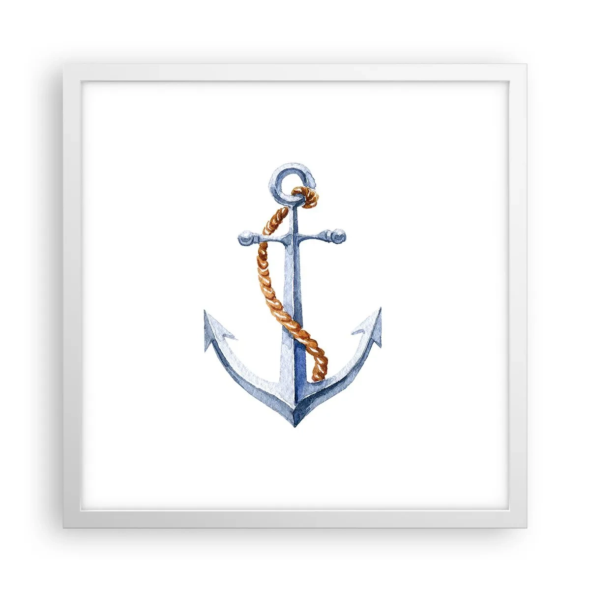 Poszter fekete keretben - Ó kaland! - 40x40 cm