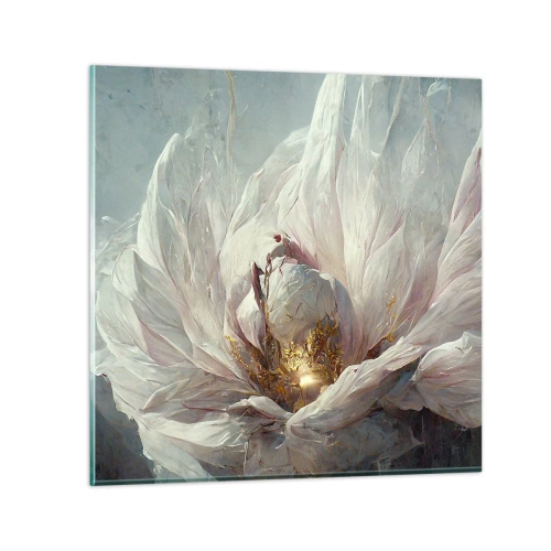 Üveg kép - Száz év alatt egyszer virágzik - 50x50 cm