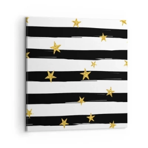 Vászonkép - Mindannyian szerencsés csillag alatt születtünk - 50x50 cm