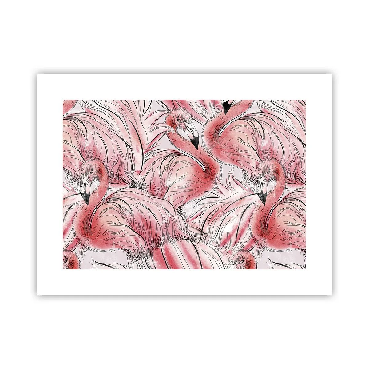 Poszter - Madári corps de ballet - 40x30 cm