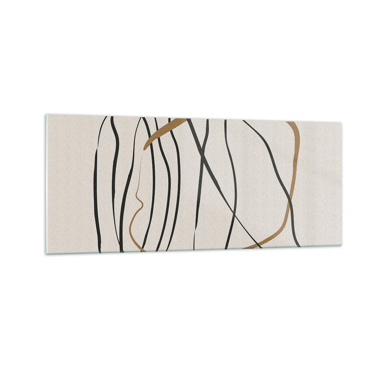 Üveg kép - Kompozíció - birtokló tánc - 100x40 cm