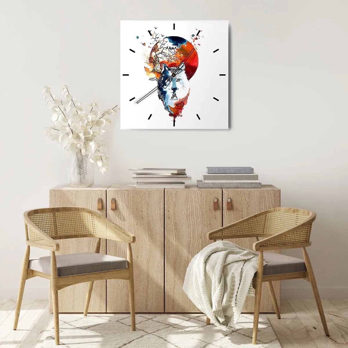 Falióra, Óra - Szembe az éjszakával - 30x30 cm