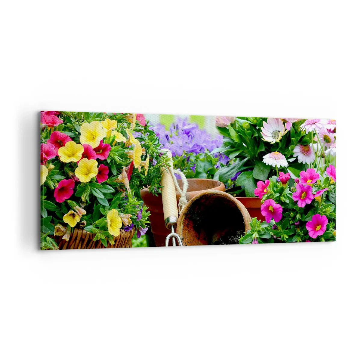 Vászonkép - Zosia kertje - 120x50 cm
