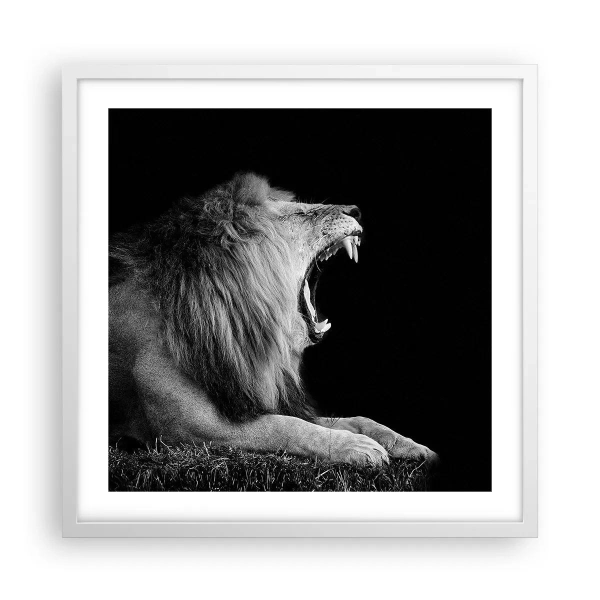 Poszter fekete keretben - Kétség nélkül - 50x50 cm