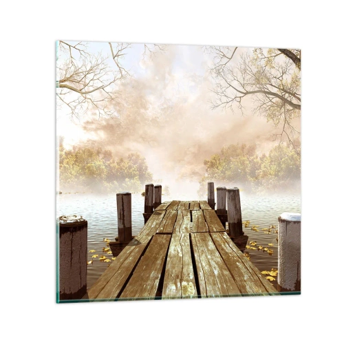 Üveg kép - Az ősz enyhe szomorúsága - 50x50 cm