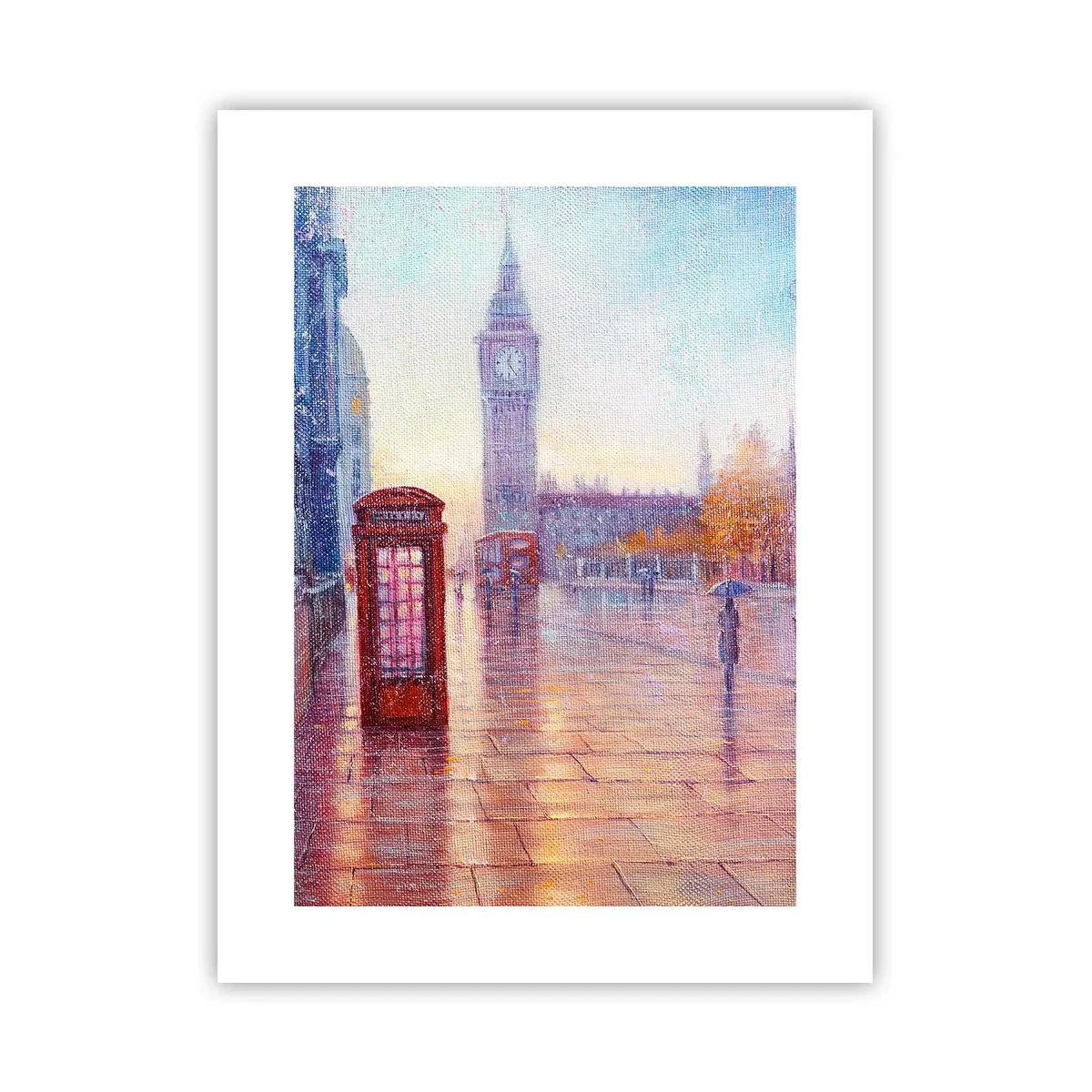 Poszter - Őszi nap Londonban - 30x40 cm