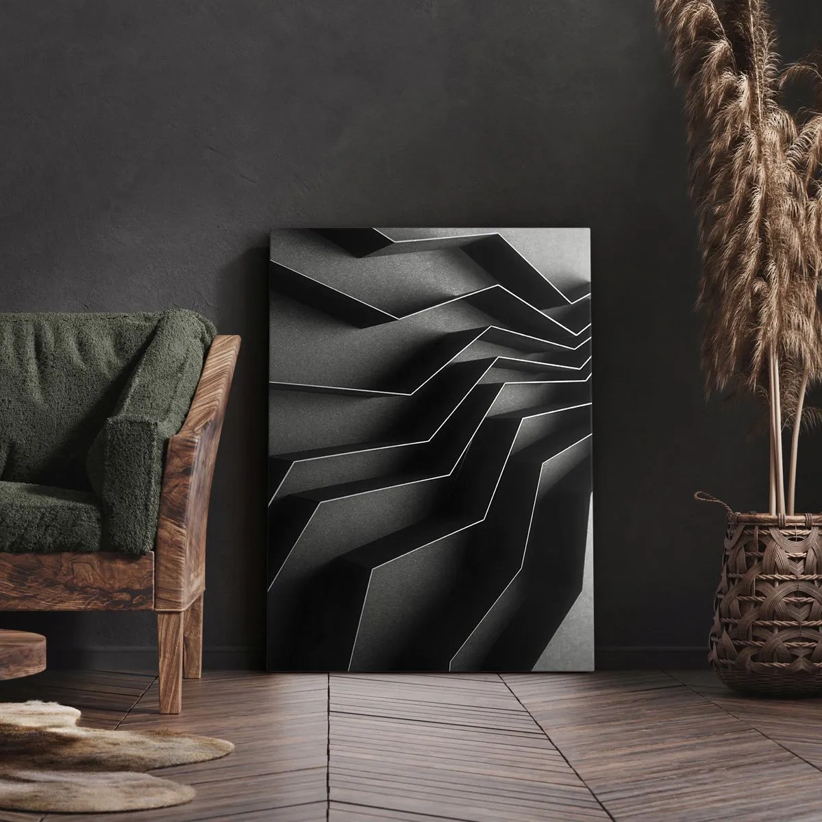 Vászonkép - Térbeli rend - 80x120 cm