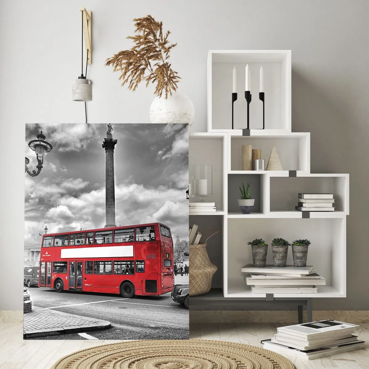 Üveg kép - A város igazi vérkeringése - 80x120 cm