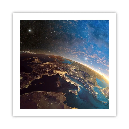 Poszter - Tekintsünk magunkra távolról - 50x50 cm