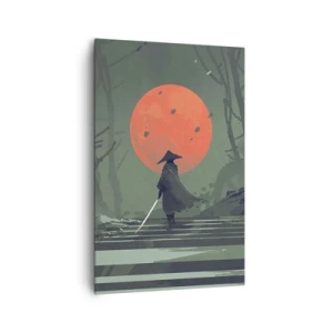 Vászonkép - Vörös hold harcosa - 80x120 cm