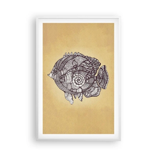 Poszter fekete keretben - A díszek óceánjából - 61x91 cm
