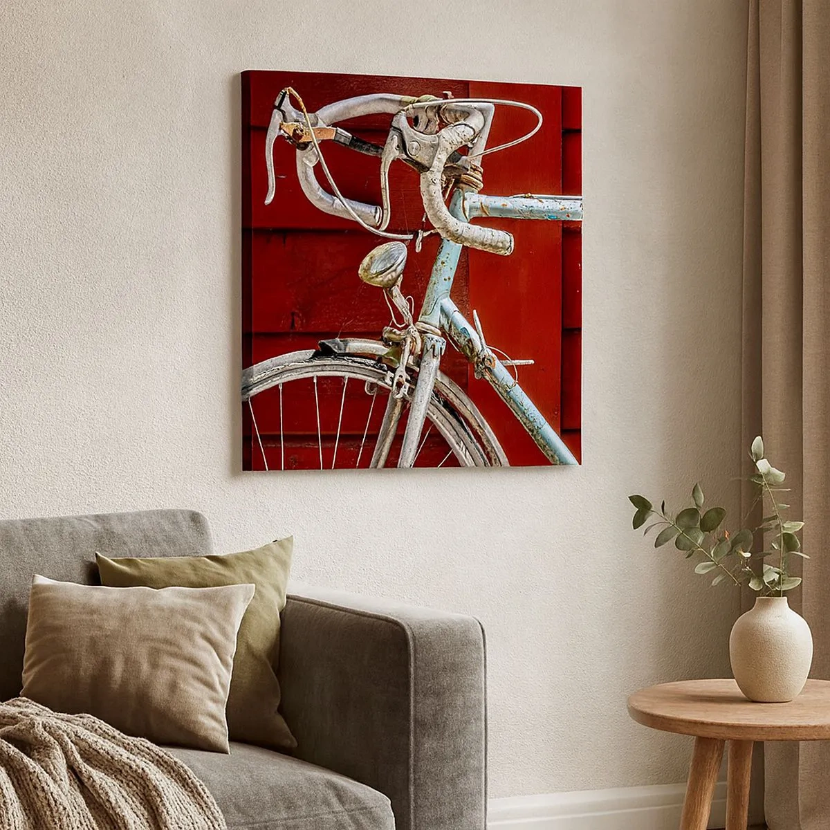 Vászonkép - Győzelemre teremtve - 30x30 cm