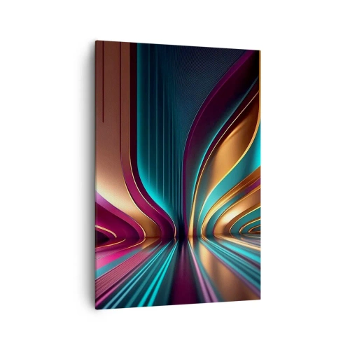 Vászonkép - A fény építészete - 70x100 cm