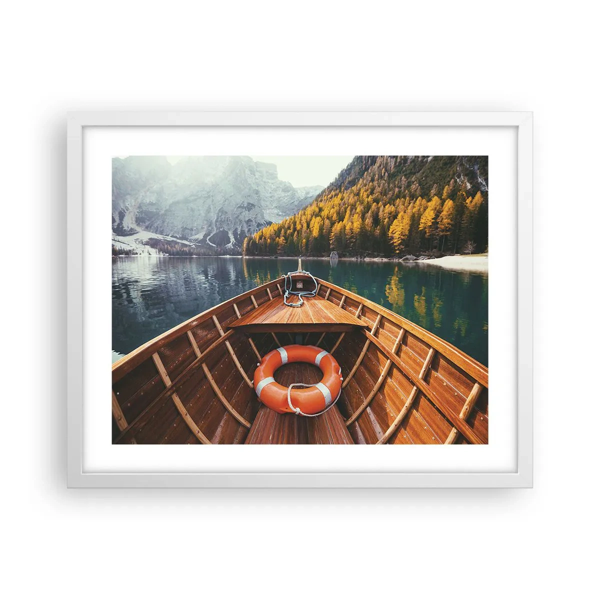 Poszter fekete keretben - Hegyi kirándulás - 50x40 cm