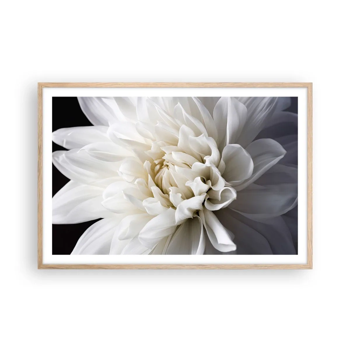 Poszter világos tölgy keretben - Menyasszony reggele - 91x61 cm