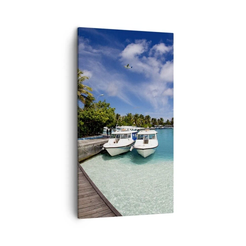 Vászonkép - A paradicsom mégis létezik - 45x80 cm