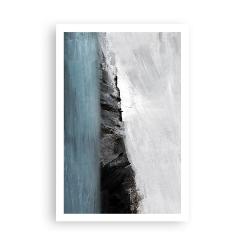 Poszter - Víz - föld: az elemek összecsapása - 61x91 cm