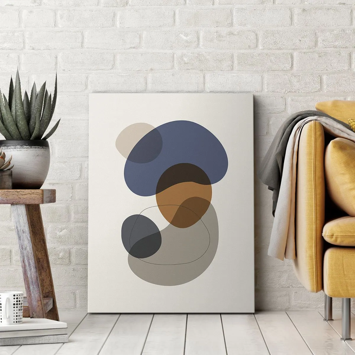 Vászonkép - Színek cseppjei - 70x100 cm